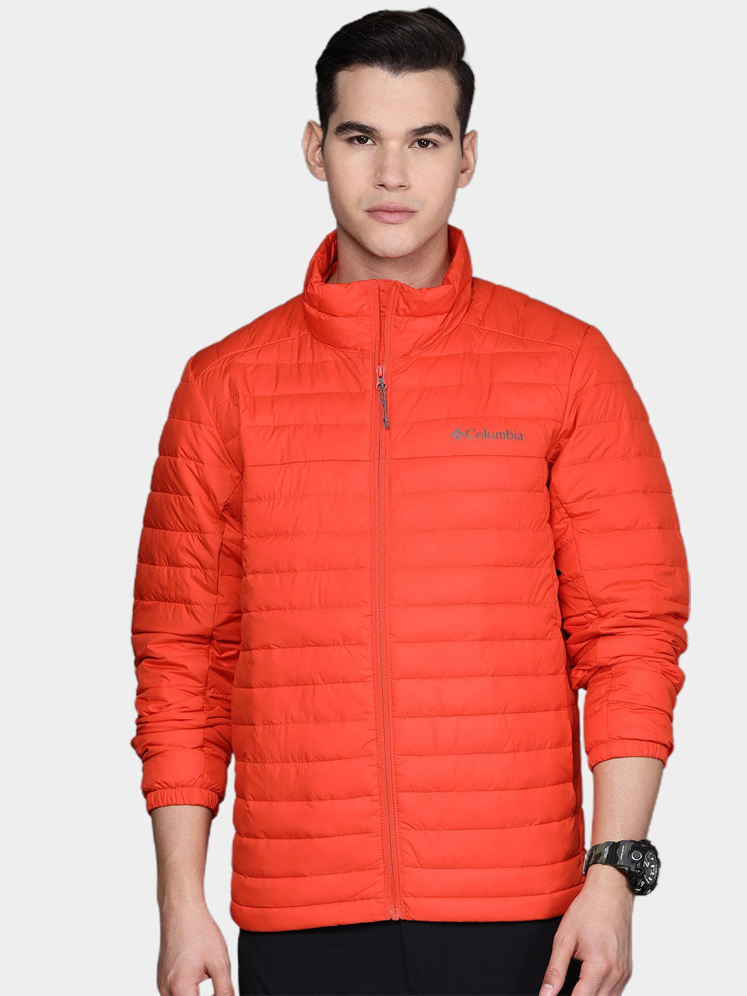 Columbia Men Orange Silver Falls Jacket
