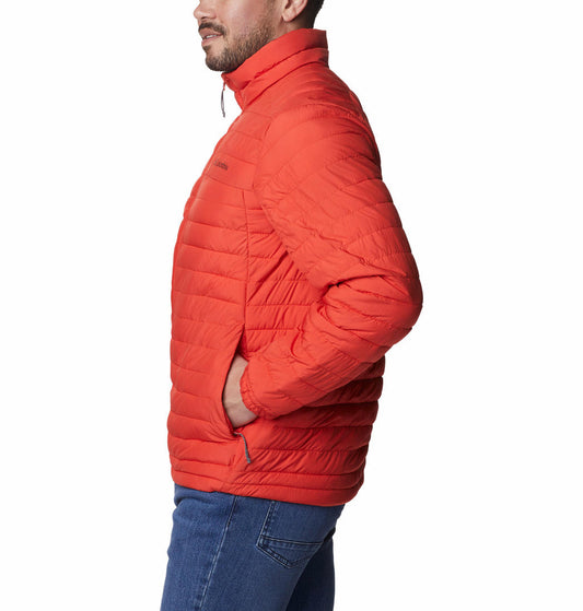 Columbia Men Orange Silver Falls Jacket
