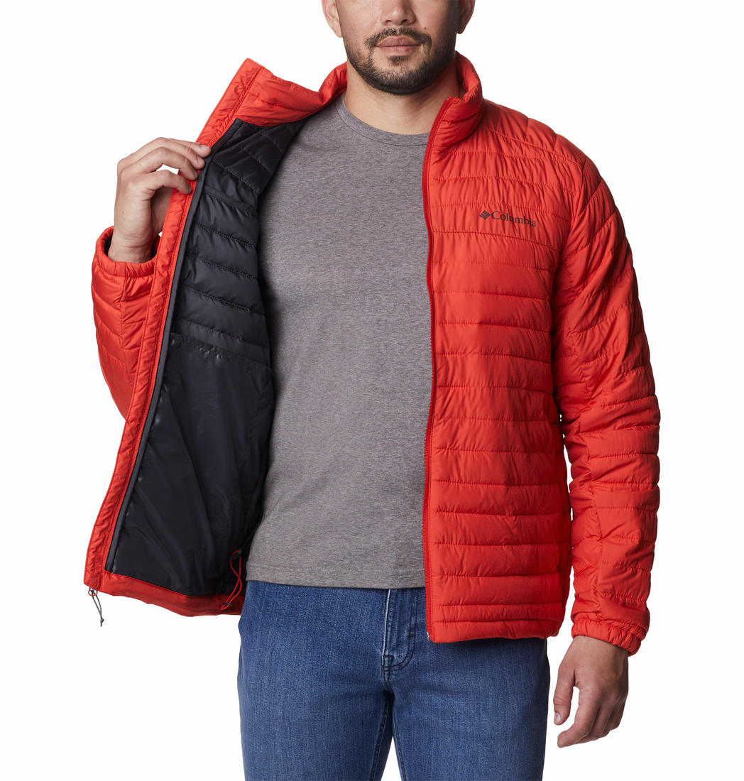 Columbia Men Orange Silver Falls Jacket