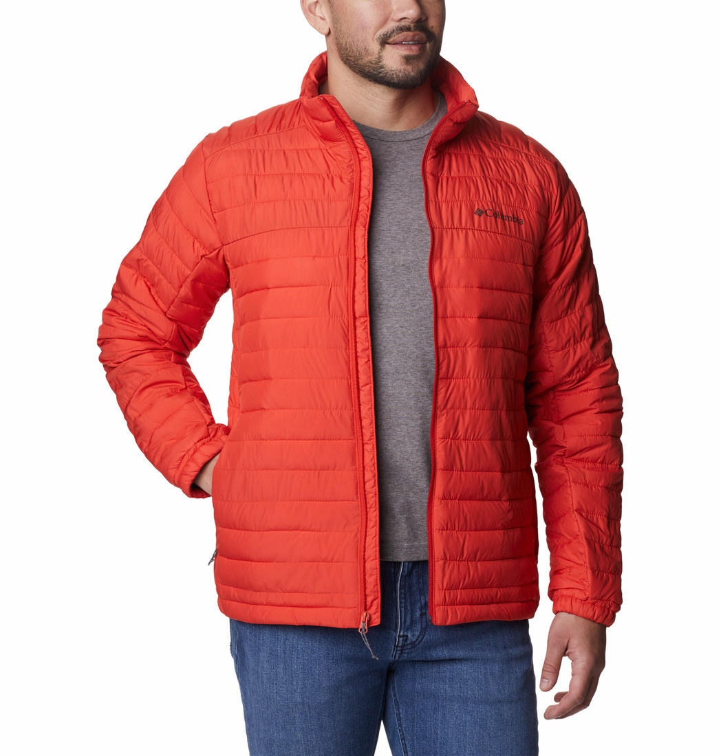 Columbia Men Orange Silver Falls Jacket