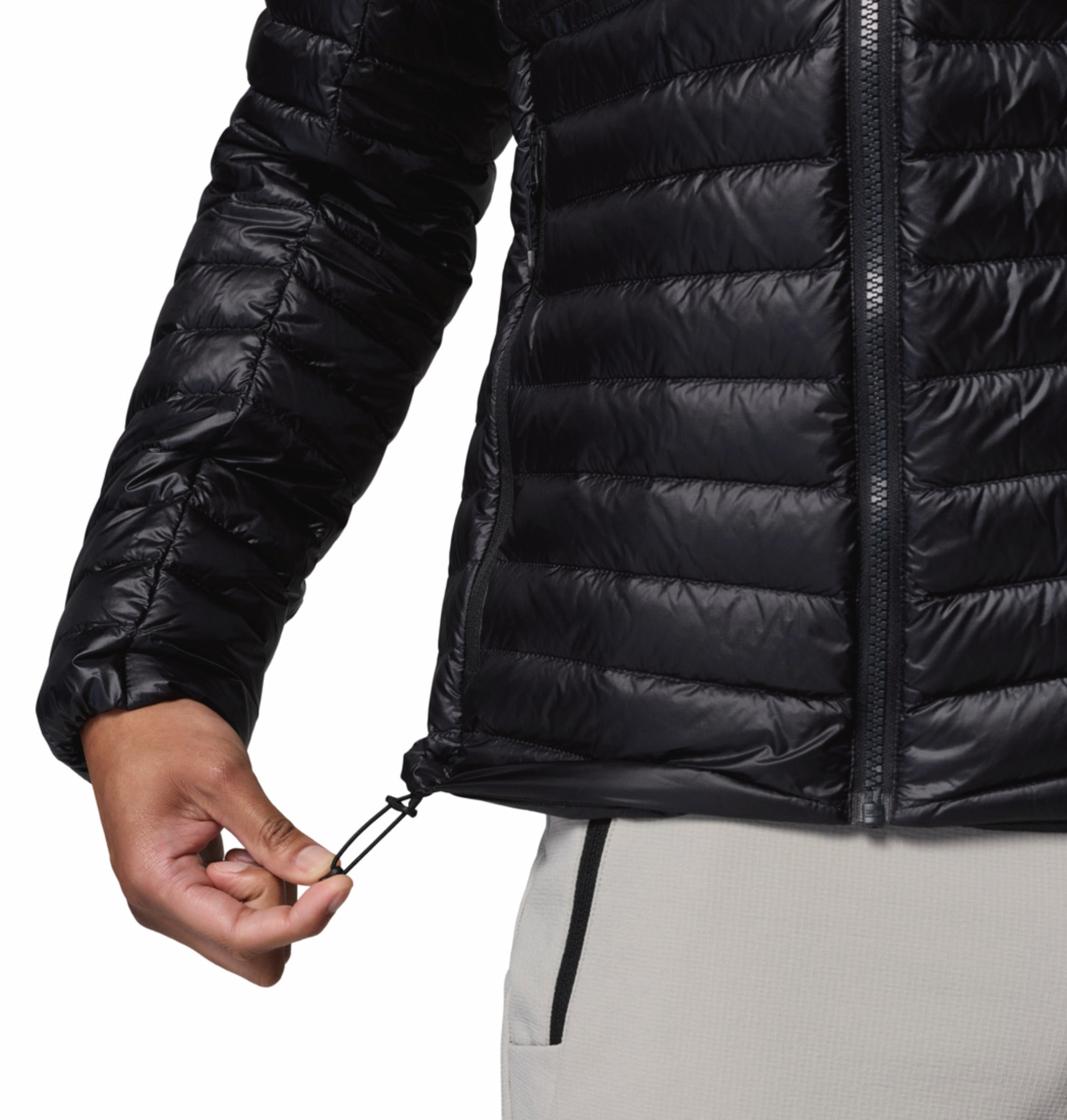 men black omni heat arctic endevour mountain down jacket