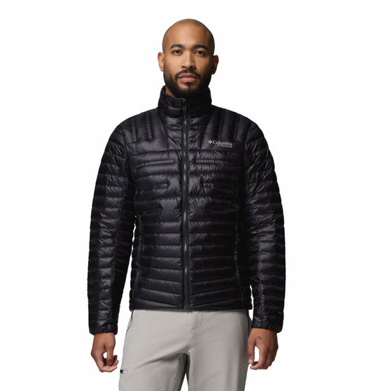 men black omni heat arctic endevour mountain down jacket