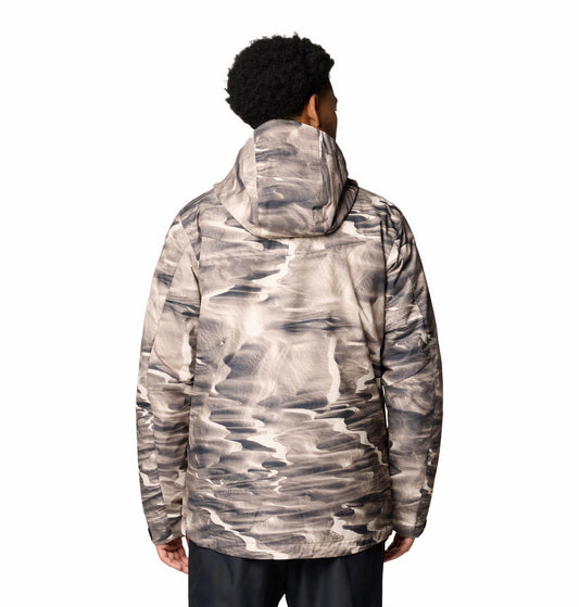 Columbia Mens Brown Whirlibird V Printed Interchange Jacket