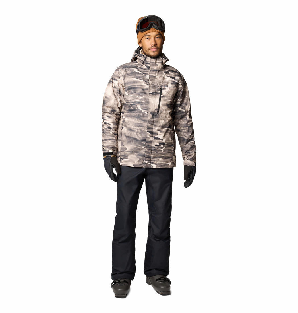 Columbia Mens Brown Whirlibird V Printed Interchange Jacket
