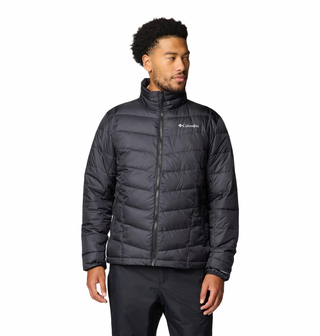 Columbia Mens Brown Whirlibird V Printed Interchange Jacket