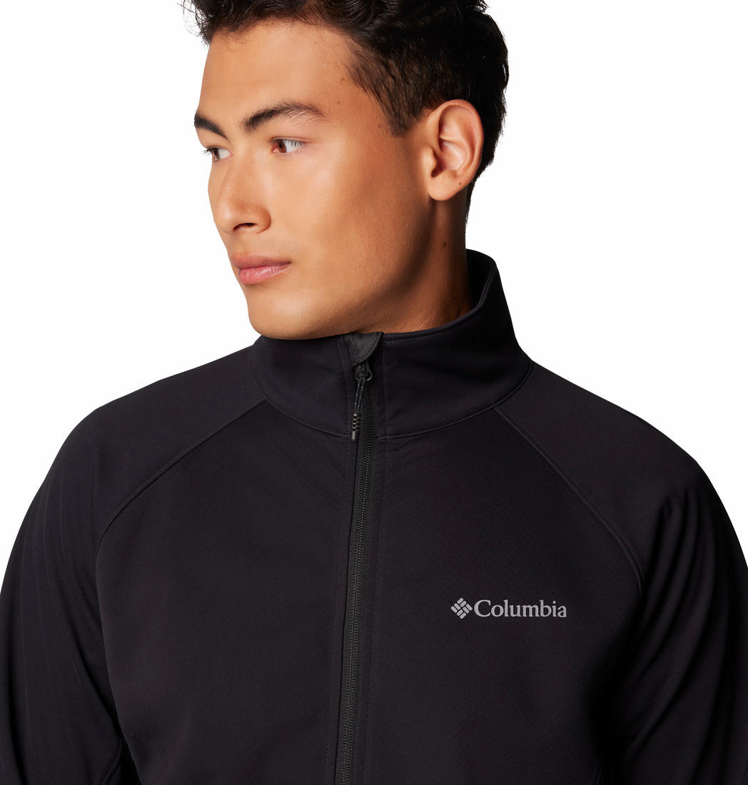 Columbia Mens Black Canyon Meadows II Softshell Jacket