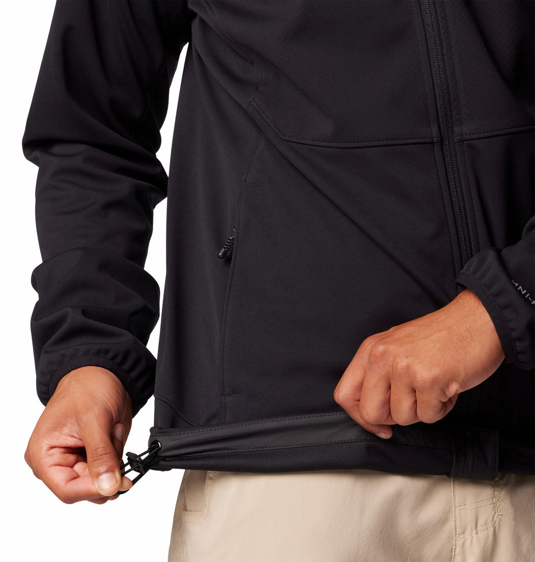 Columbia Mens Black Canyon Meadows II Softshell Jacket