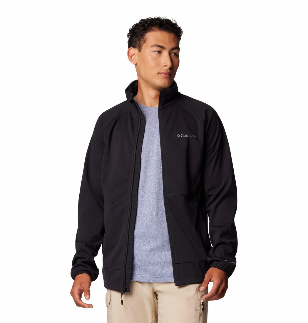 Columbia Men Black Canyon Meadows II Softshell