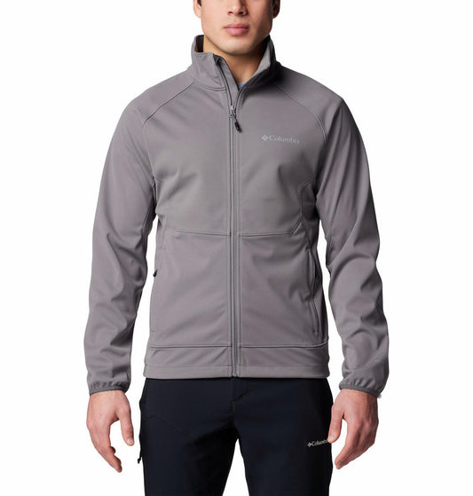 Columbia Mens Grey Canyon Meadows II Softshell Jacket