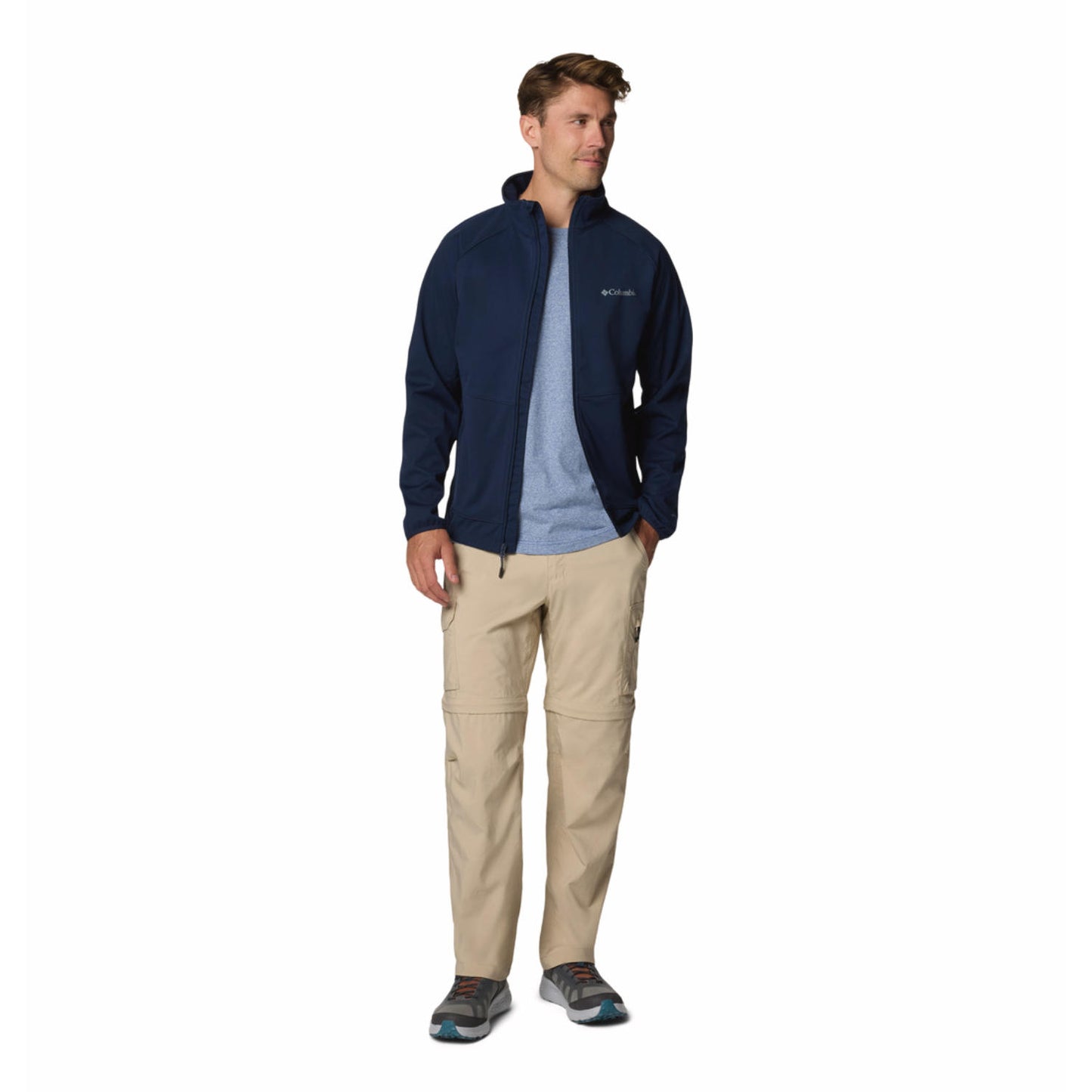 Columbia Mens Blue Canyon Meadows II Softshell