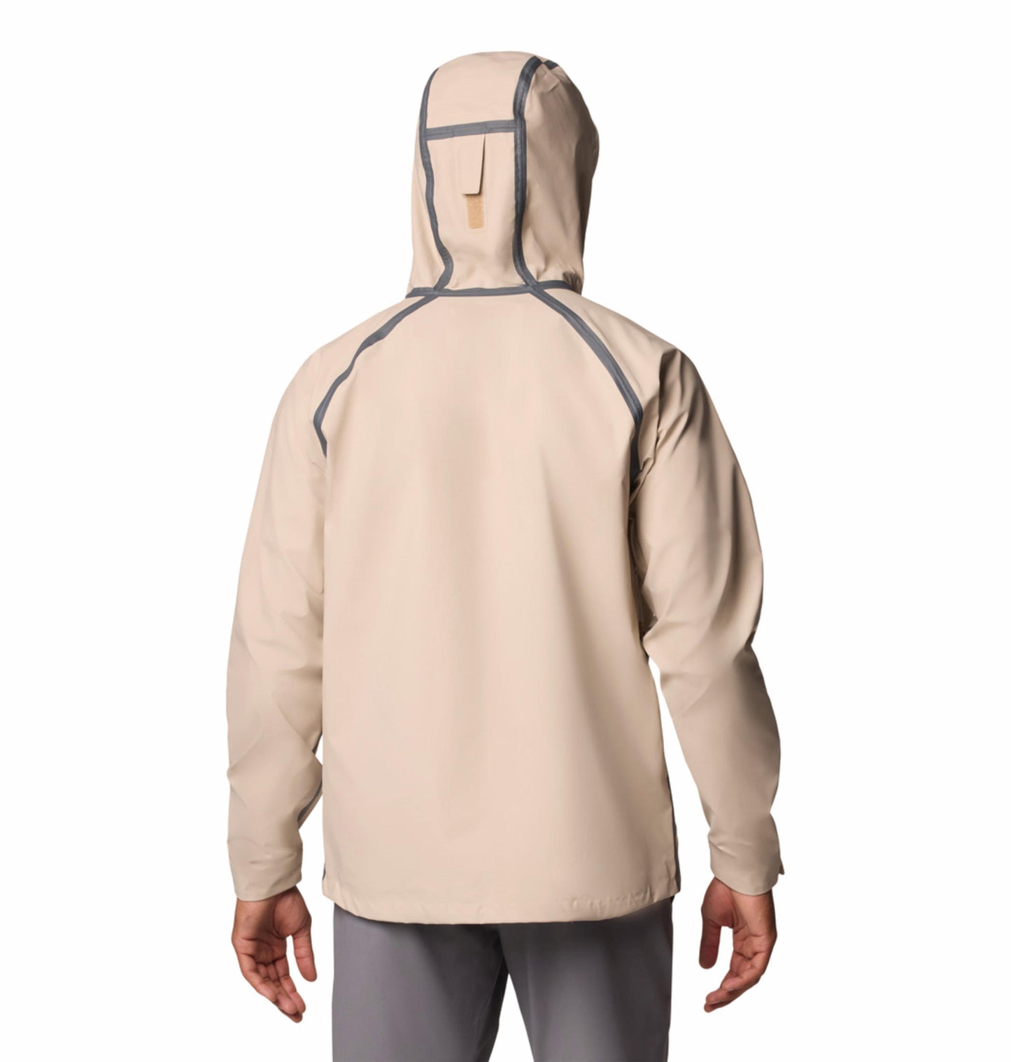 Columbia Mens Beige OutDry Extreme Reign No Shine Rain Jacket