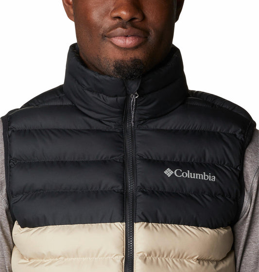 Columbia Men Beige Powder Lite Vest