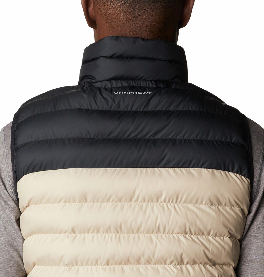 Columbia Men Beige Powder Lite Vest