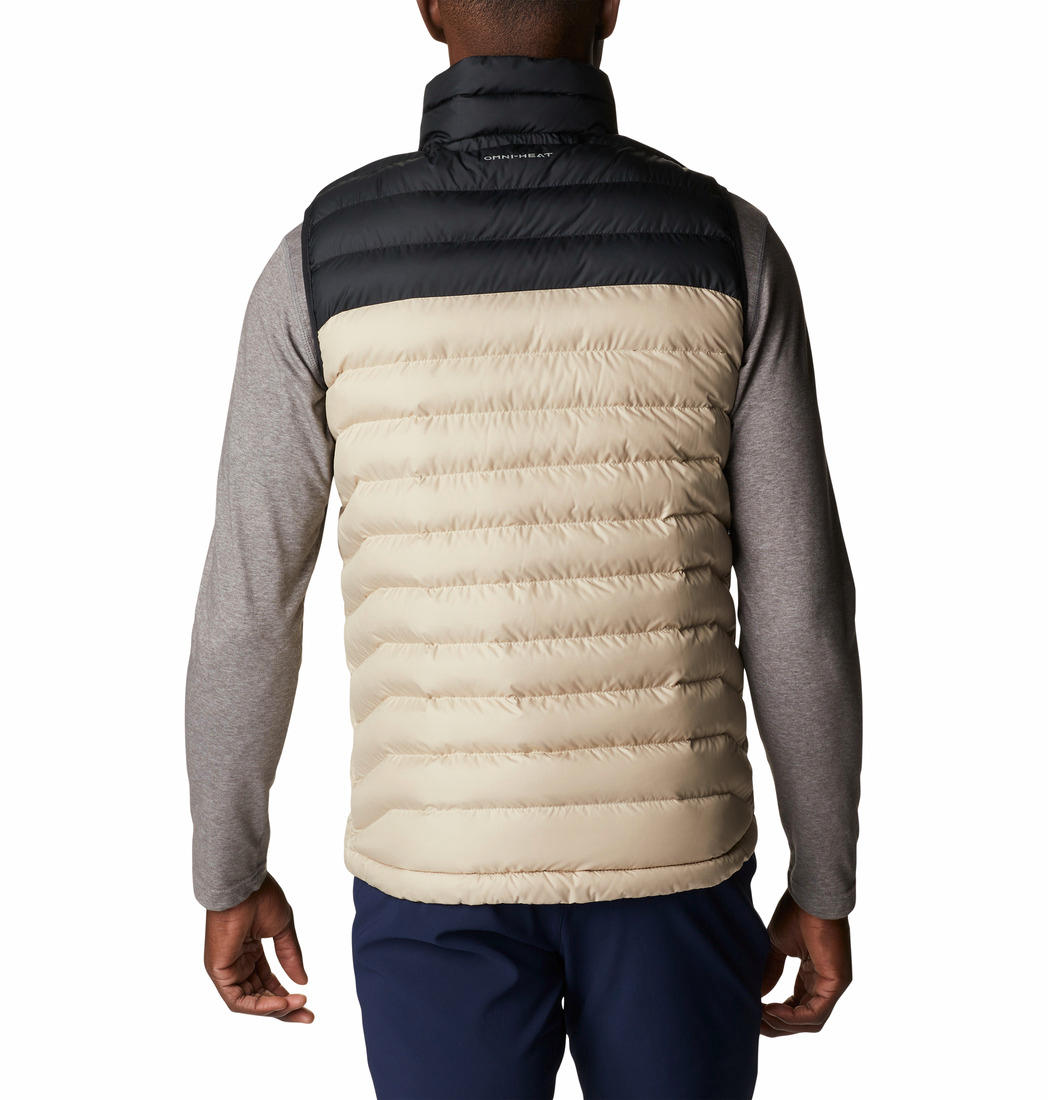 Columbia Men Beige Powder Lite Vest