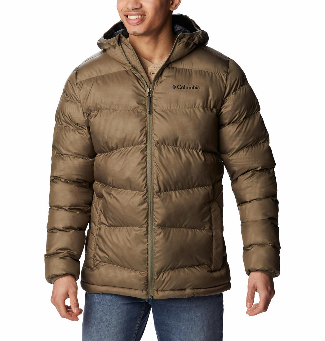Columbia Men Green Fivemile Butte Hooded Jacket
