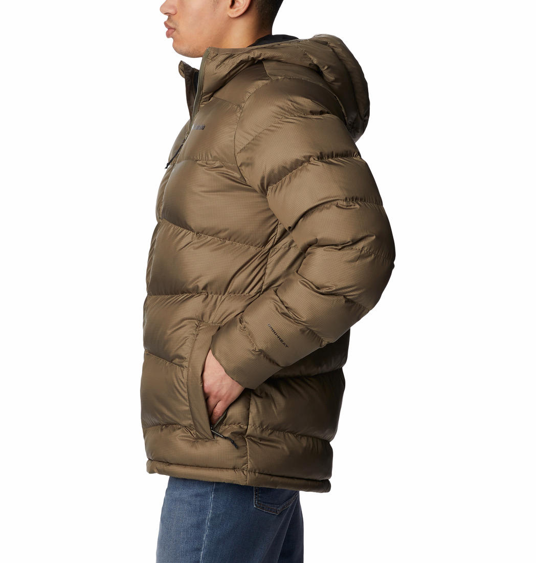 Columbia Men Green Fivemile Butte Hooded Jacket