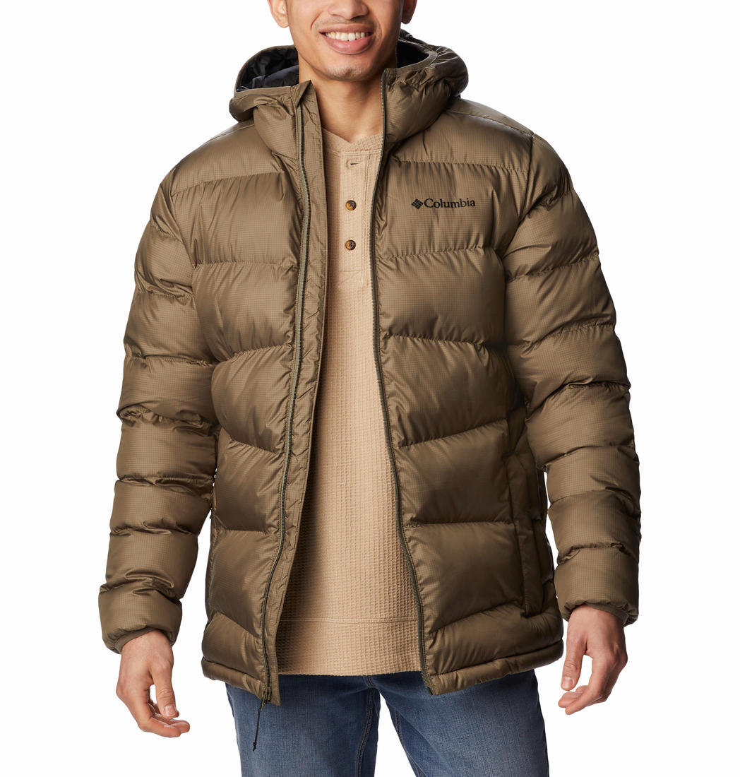 Columbia Men Green Fivemile Butte Hooded Jacket
