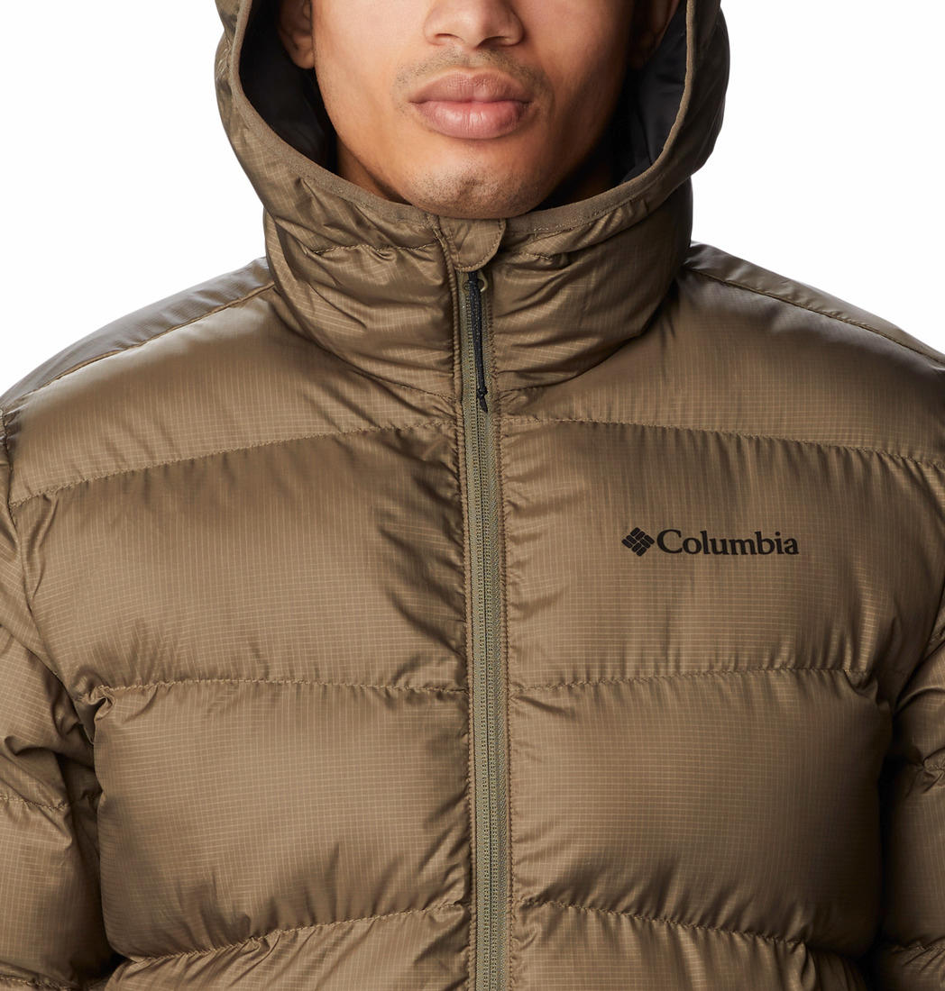 Columbia Men Green Fivemile Butte Hooded Jacket