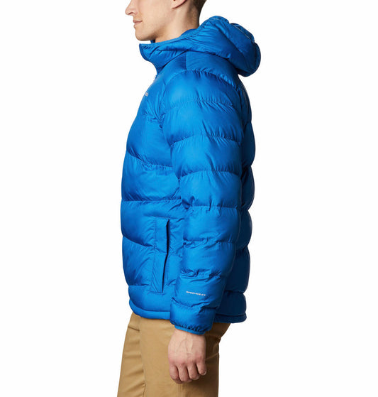 Columbia Men Blue Fivemile Butte Hooded Jacket