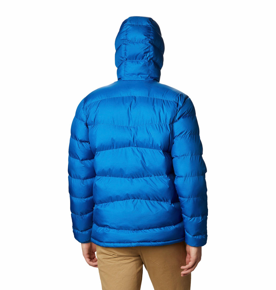 Columbia Men Blue Fivemile Butte Hooded Jacket