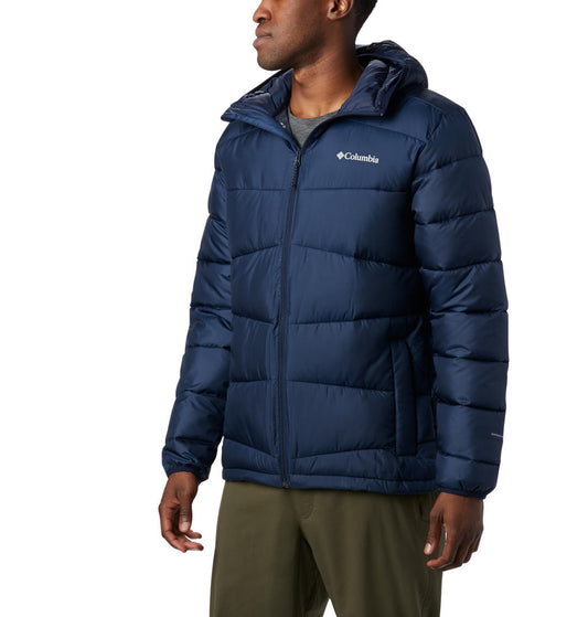 Columbia Men Navy Blue Fivemile Butte Hooded Jacket