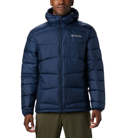 Columbia Men Navy Blue Fivemile Butte Hooded Jacket