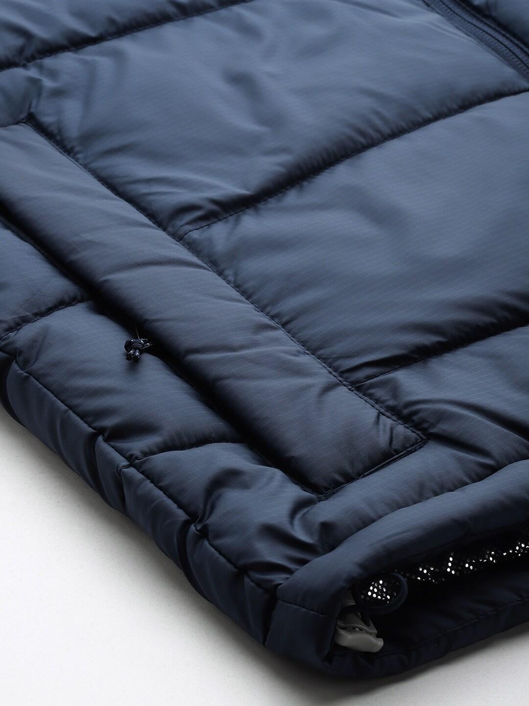 Columbia Men Navy Blue Fivemile Butte Hooded Jacket
