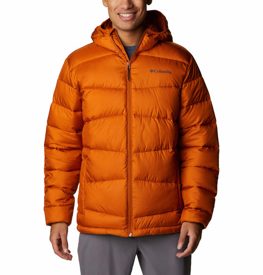 Columbia Men Orange Fivemile Butte Hooded Jacket