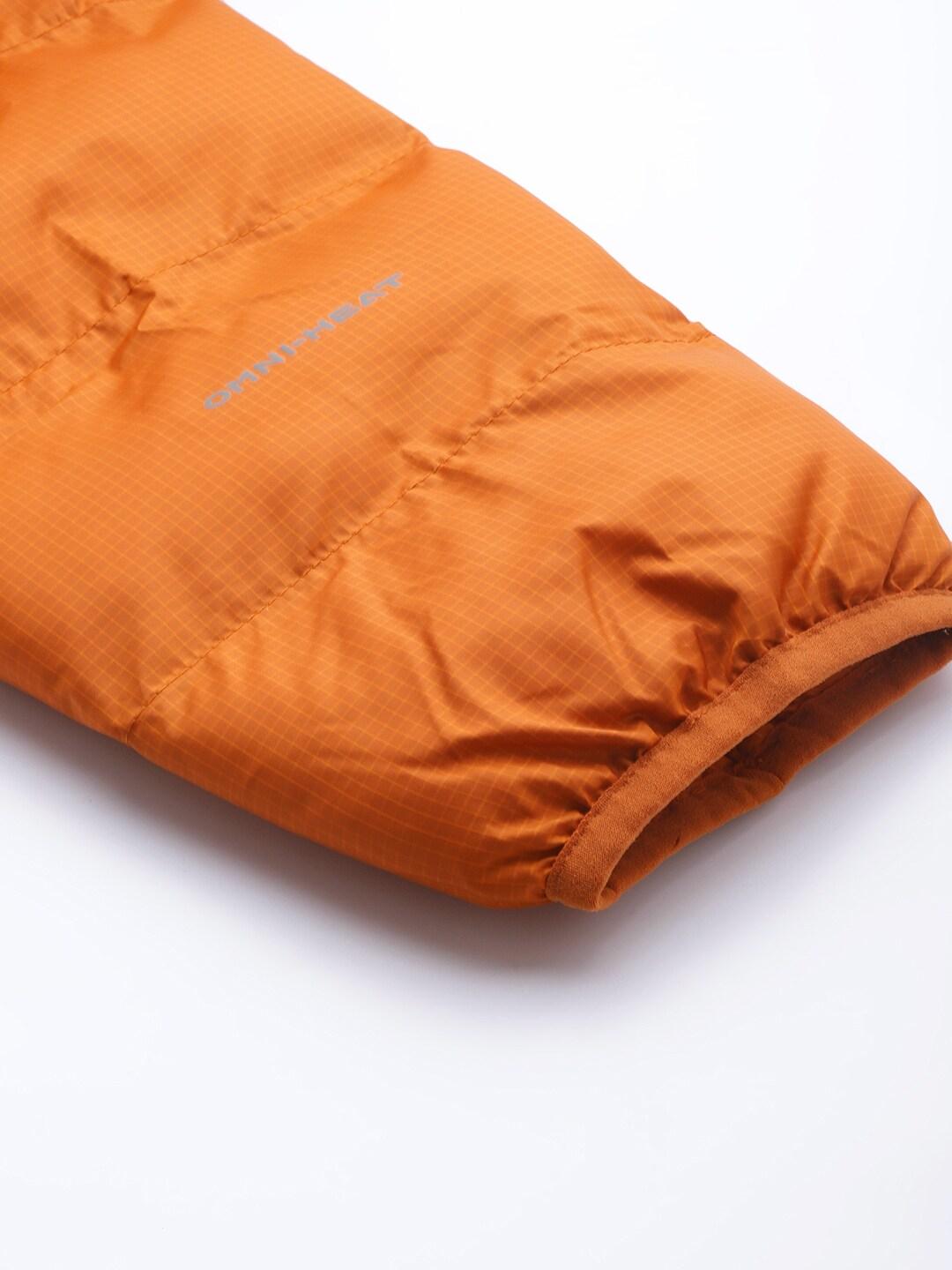 Columbia Men Orange Fivemile Butte Hooded Jacket