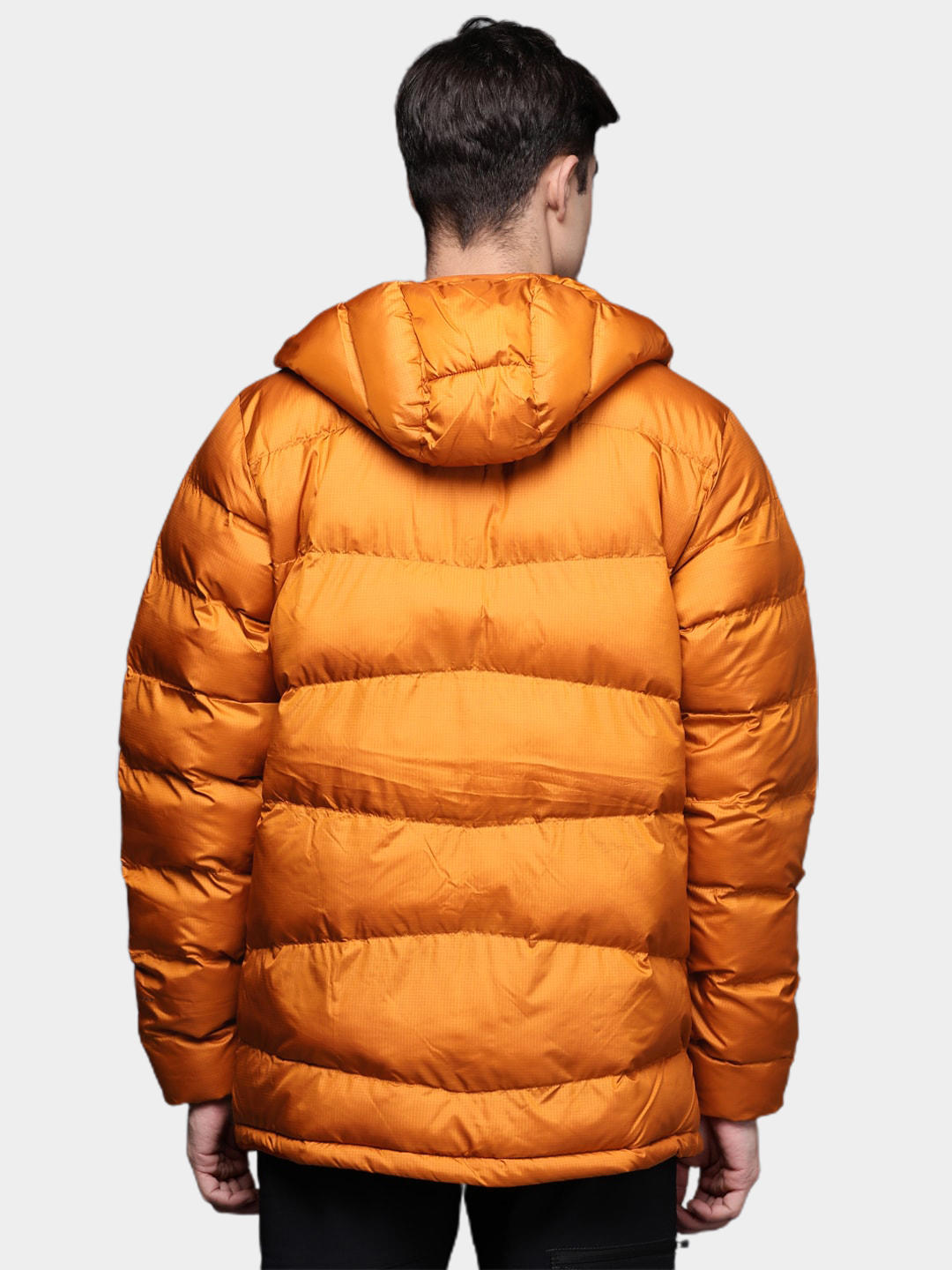 Columbia Men Orange Fivemile Butte Hooded Jacket