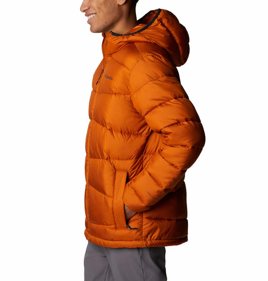 Columbia Men Orange Fivemile Butte Hooded Jacket