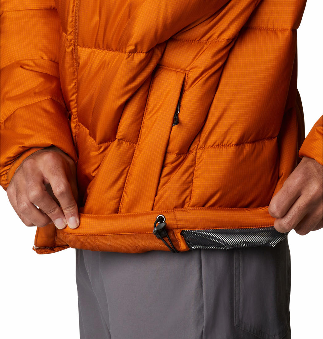 Columbia Men Orange Fivemile Butte Hooded Jacket