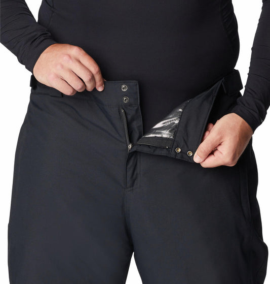 Columbia Men Black Bugaboo Iv Pant Insulated Bottom