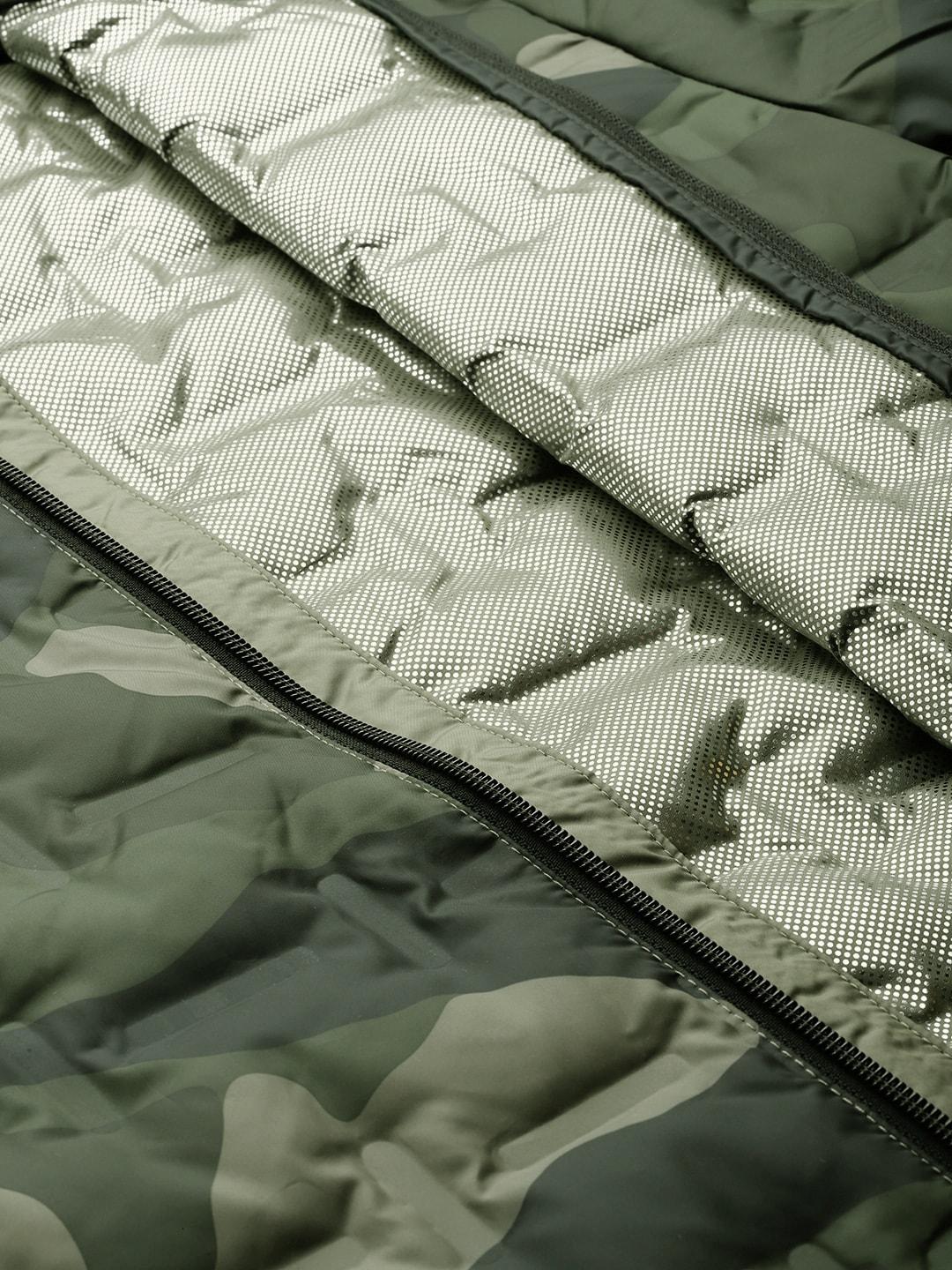 Columbia Men Green Delta Ridge Down Hooded Jacket