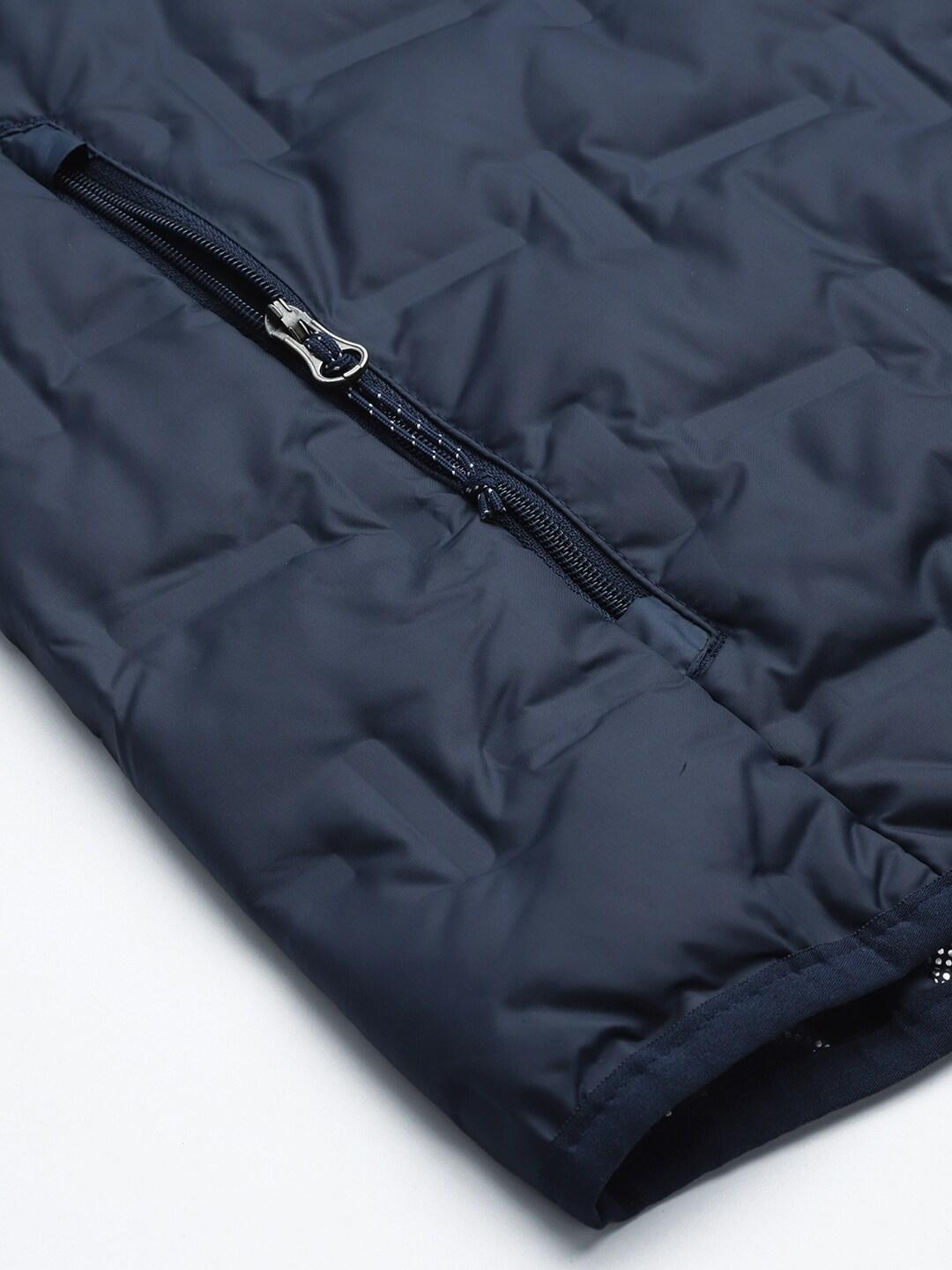 Columbia Men Blue Omni-Heat Reflective Delta Ridge Hooded Down Jacket