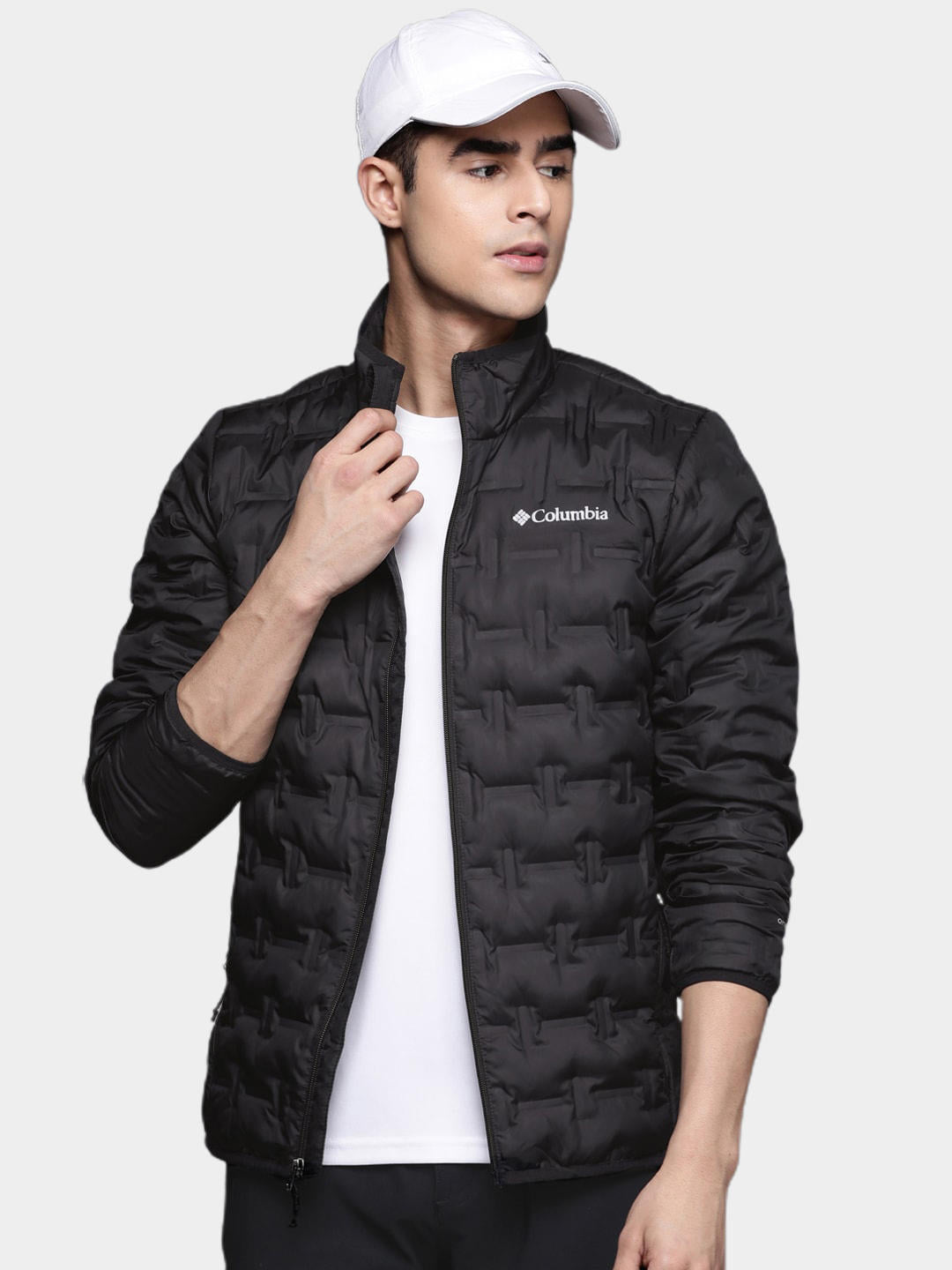 Columbia Men Black Delta Ridge Down Jacket