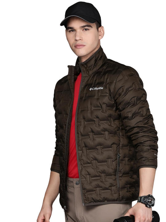 Columbia Men Brown Delta Ridge Down Jacket