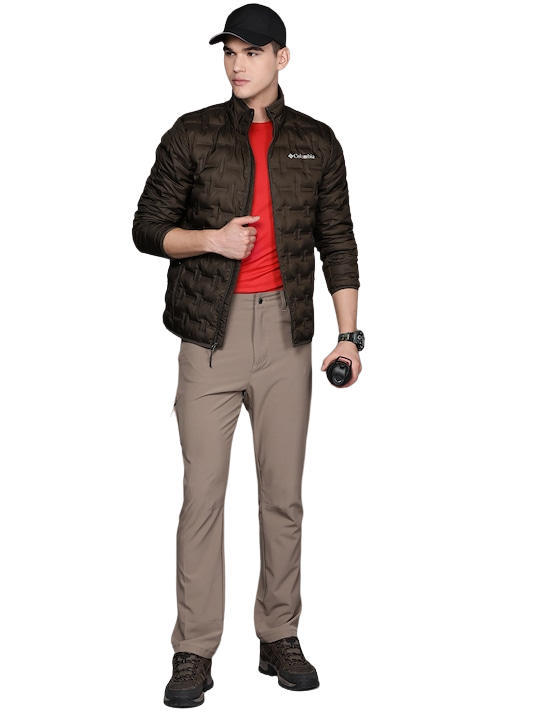 Columbia Men Brown Delta Ridge Down Jacket