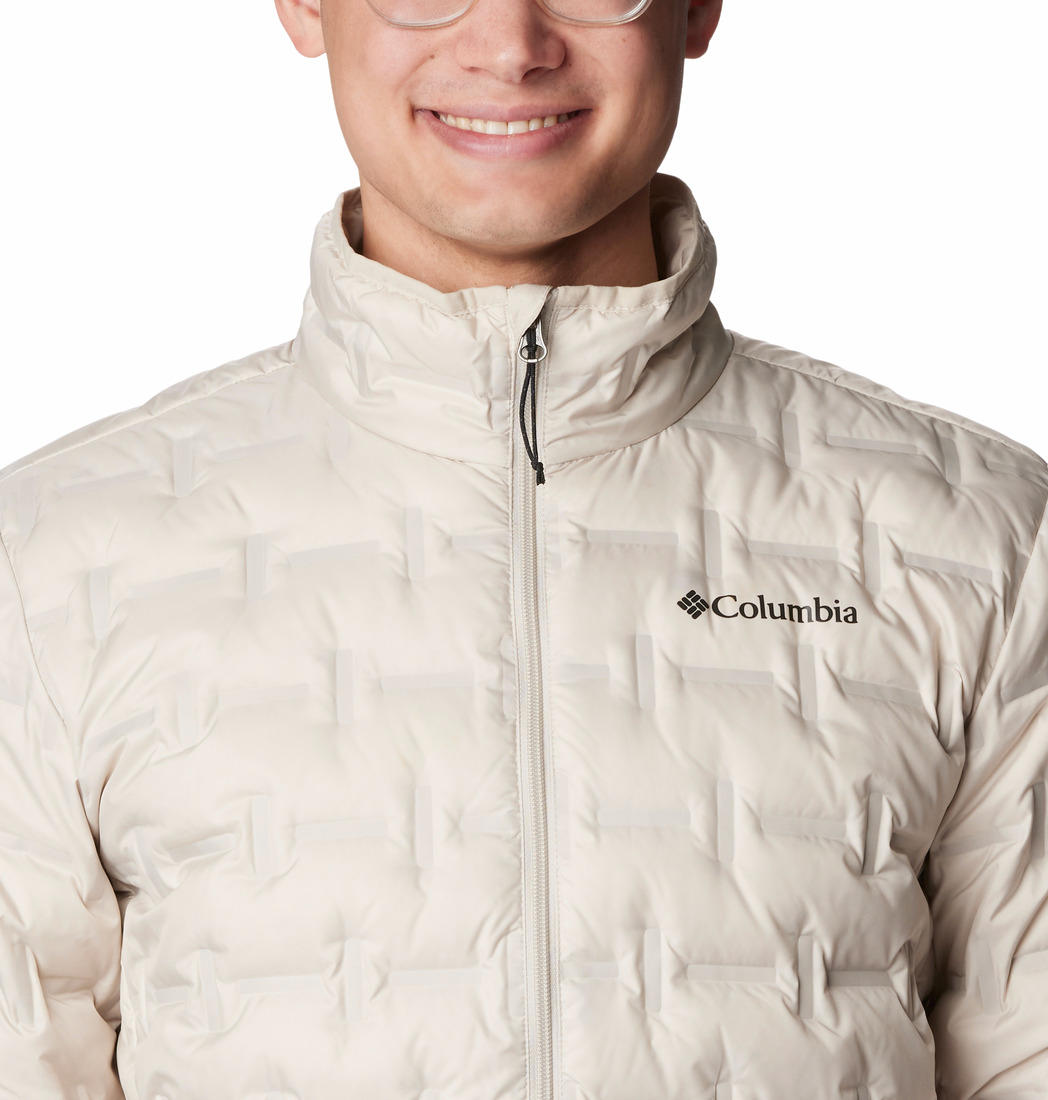 Columbia Men Beige Delta Ridge Down Jacket
