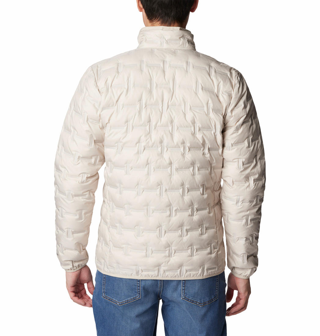 Columbia Men Beige Delta Ridge Down Jacket