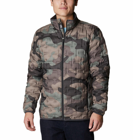 Columbia Men Green Delta Ridge Down Jacket