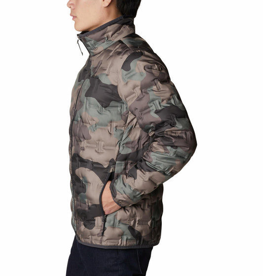Columbia Men Green Delta Ridge Down Jacket