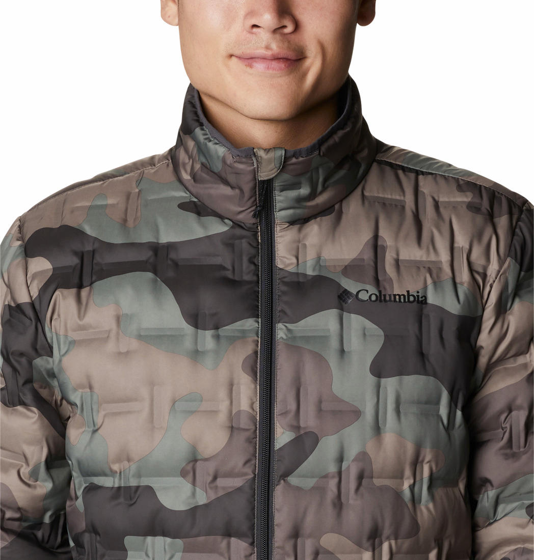 Columbia Men Green Delta Ridge Down Jacket
