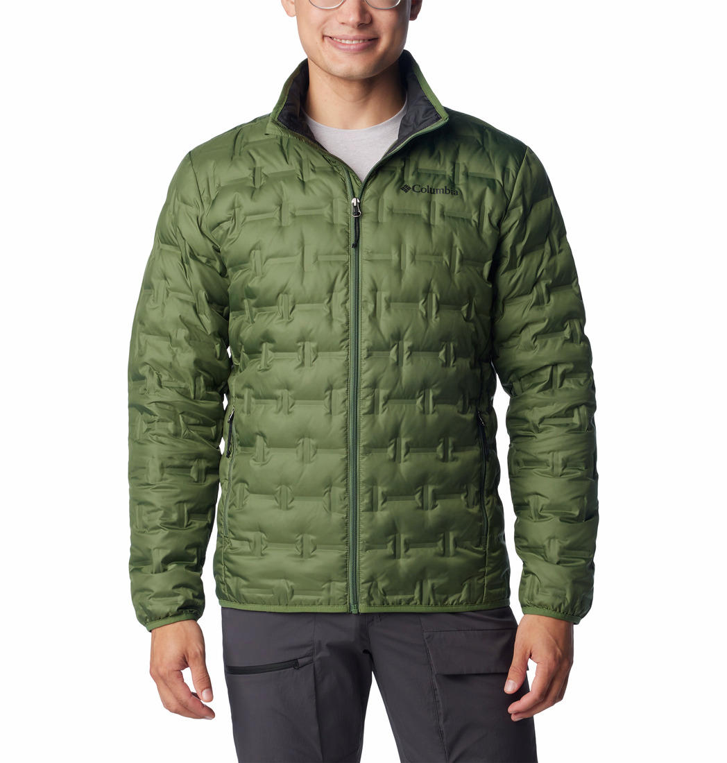 Columbia Men Green Columbia Men Delta Ridge Down Jacket