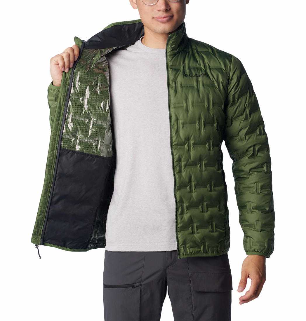 Columbia Men Green Columbia Men Delta Ridge Down Jacket