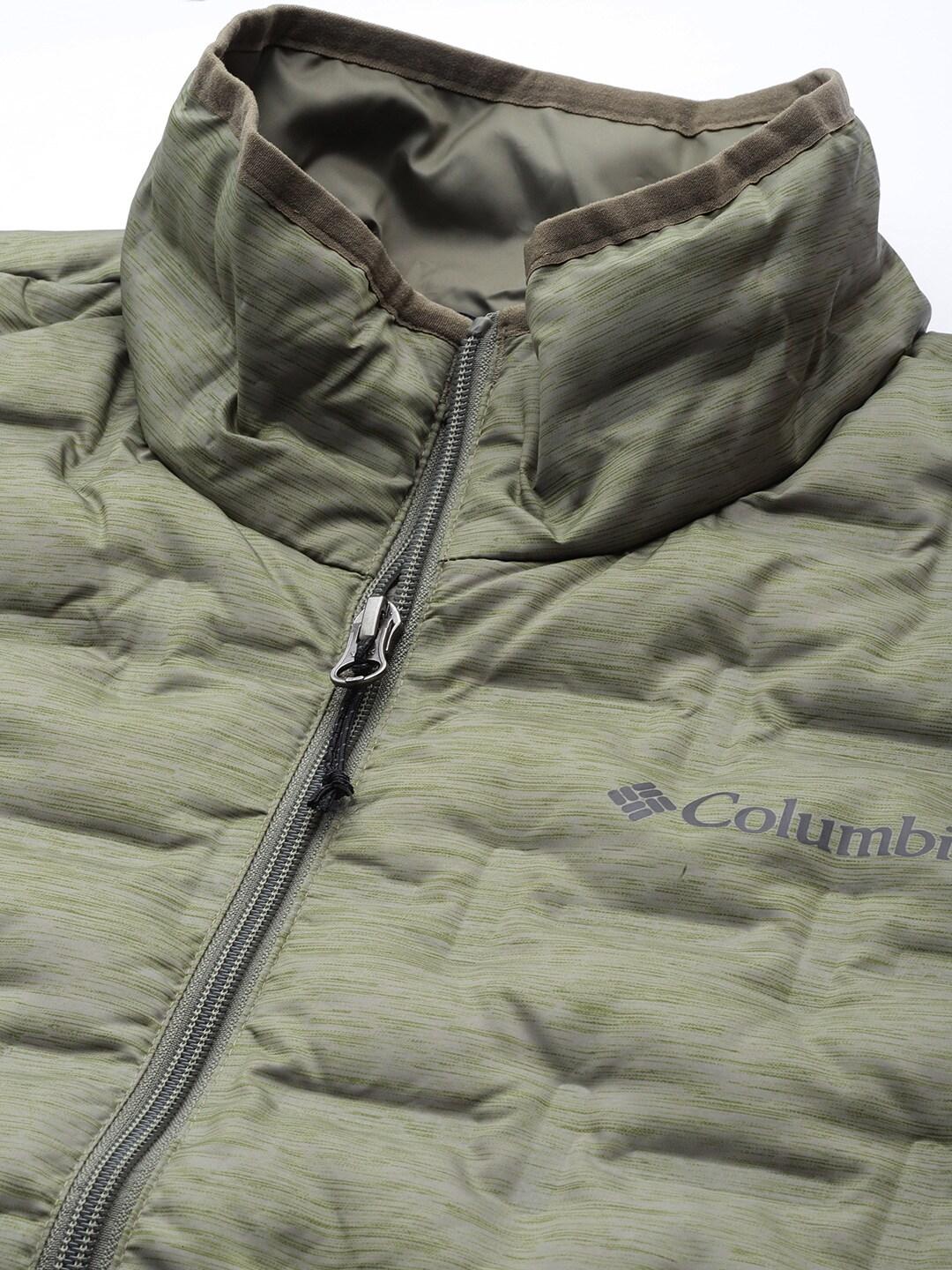 Columbia Men Olive Delta Ridge Down Jacket