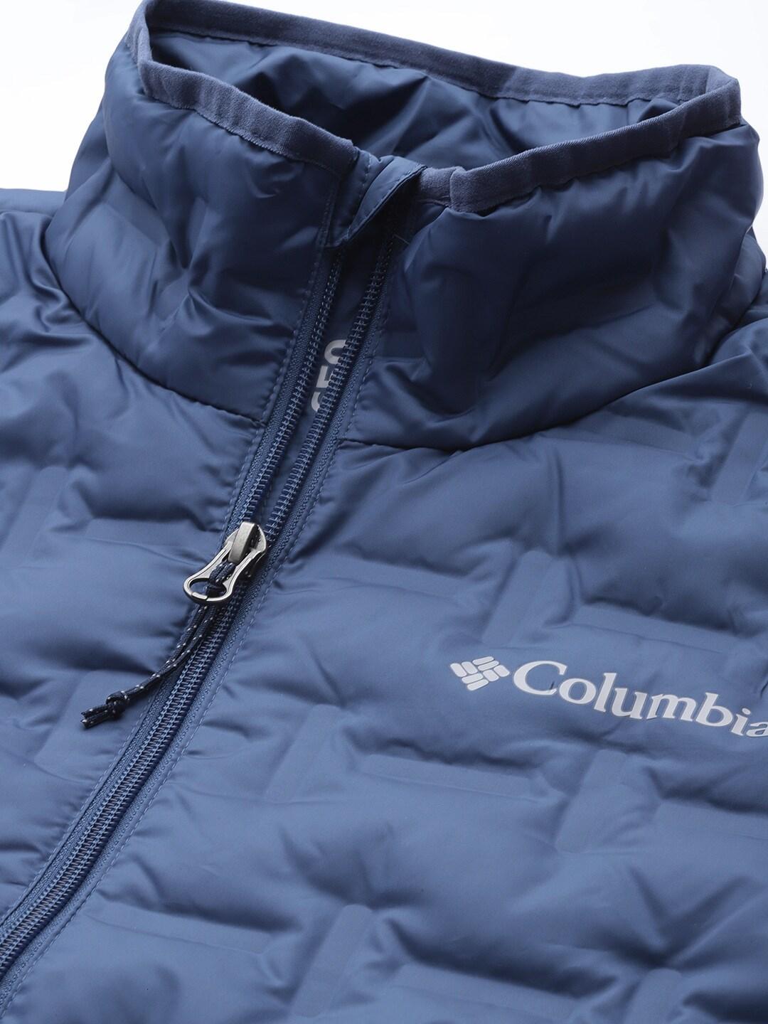 Columbia Men Navy Blue Delta Ridge Down Jacket
