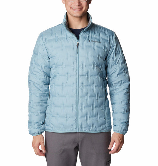 Columbia Men Blue Delta Ridge Down Jacket