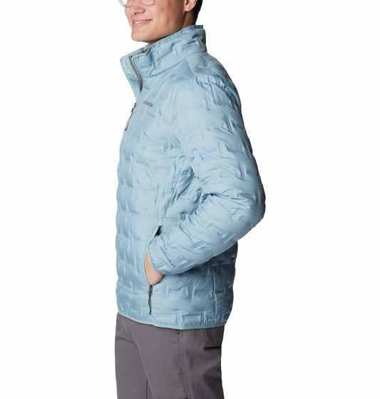 Columbia Men Blue Delta Ridge Down Jacket