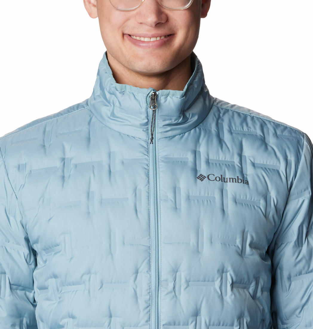 Columbia Men Blue Delta Ridge Down Jacket